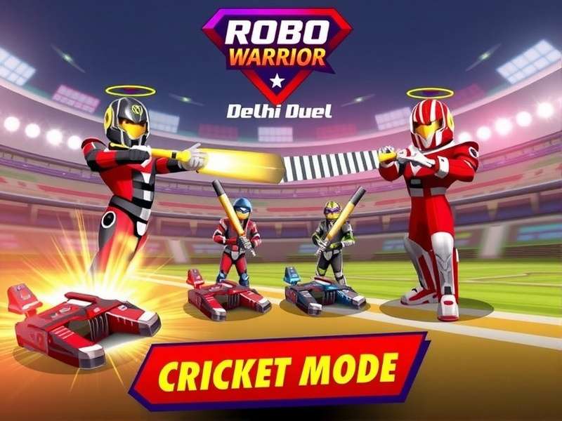 Robo Warrior Delhi Duel Cricket Mode